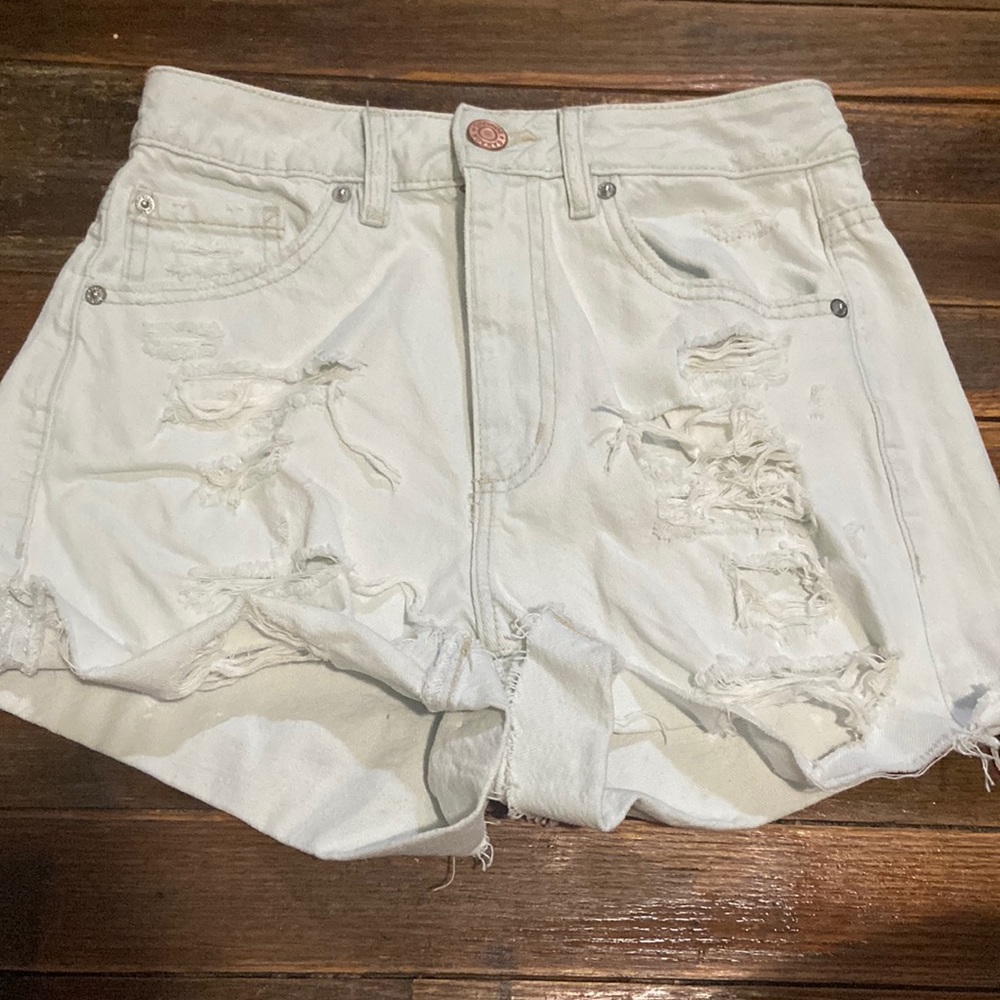 Garage Denim Mom Jean shorts